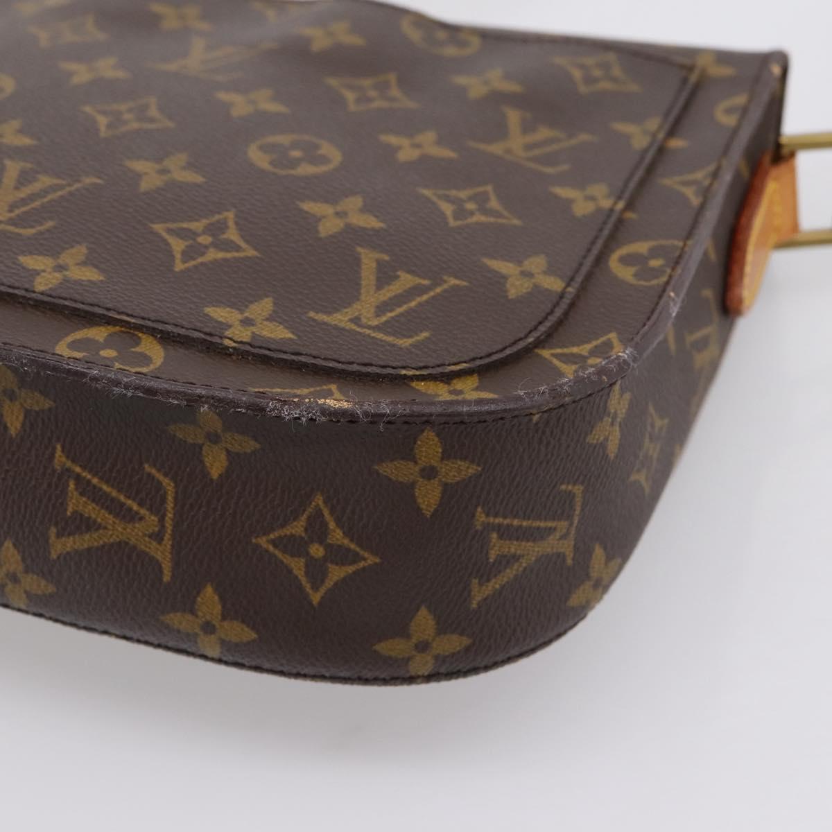 LOUIS VUITTON Monogram Saint Cloud GM Shoulder Bag M51242 LV Auth ep16034