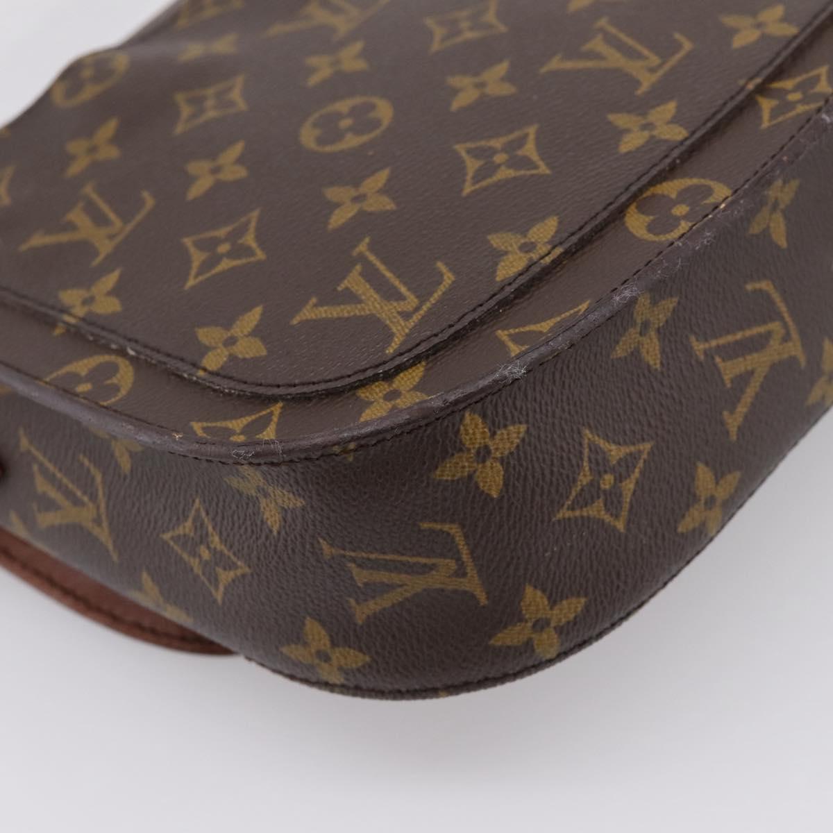 LOUIS VUITTON Monogram Saint Cloud GM Shoulder Bag M51242 LV Auth ep16034