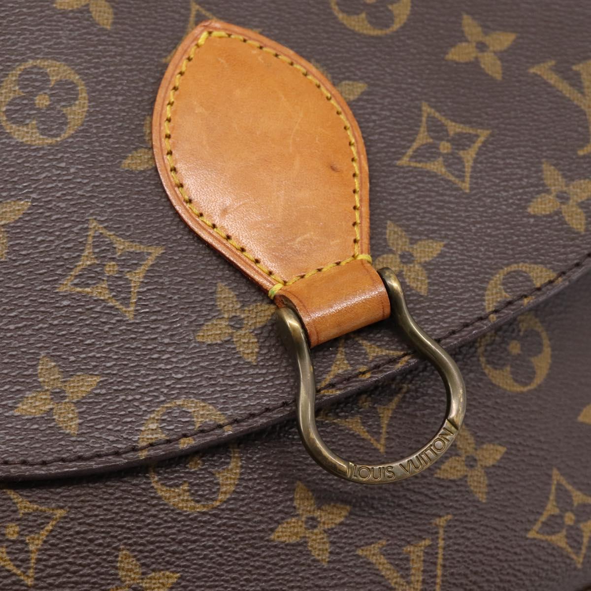 LOUIS VUITTON Monogram Saint Cloud GM Shoulder Bag M51242 LV Auth ep16034