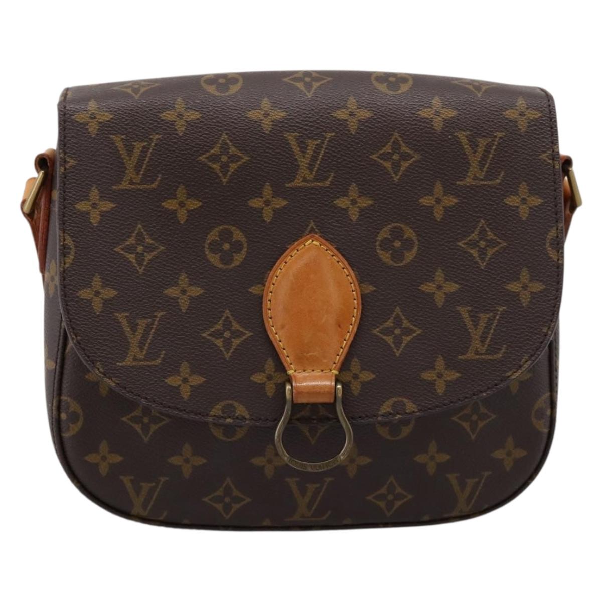 LOUIS VUITTON Monogram Saint Cloud GM Shoulder Bag M51242 LV Auth ep16034