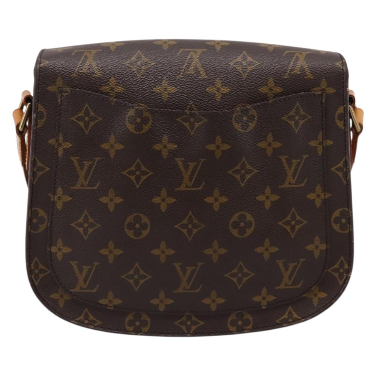 LOUIS VUITTON Monogram Saint Cloud GM Shoulder Bag M51242 LV Auth ep16034