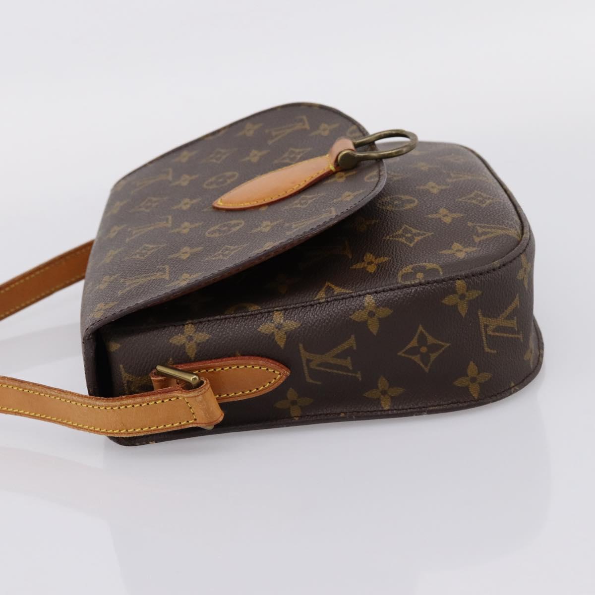 LOUIS VUITTON Monogram Saint Cloud GM Shoulder Bag M51242 LV Auth ep16034