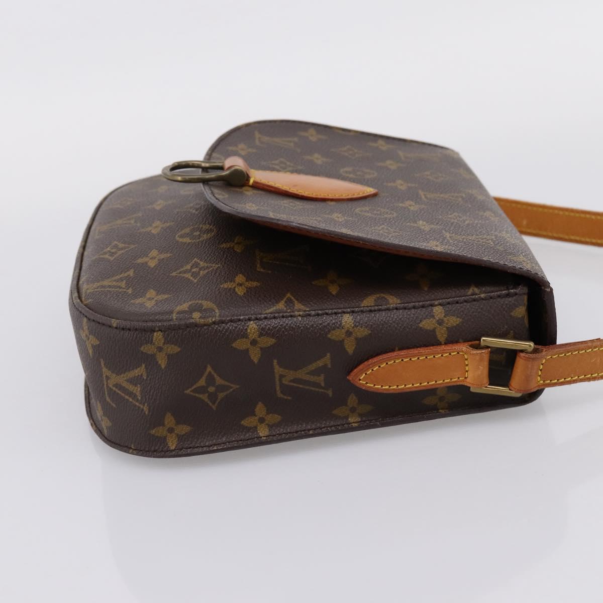 LOUIS VUITTON Monogram Saint Cloud GM Shoulder Bag M51242 LV Auth ep16034