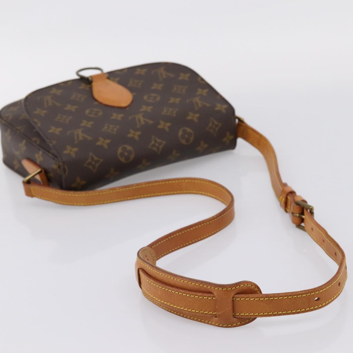 LOUIS VUITTON Monogram Saint Cloud GM Shoulder Bag M51242 LV Auth ep16034
