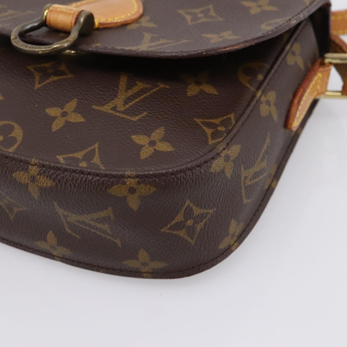 LOUIS VUITTON Monogram Saint Cloud PM Shoulder Bag M51244 LV Auth ep16035