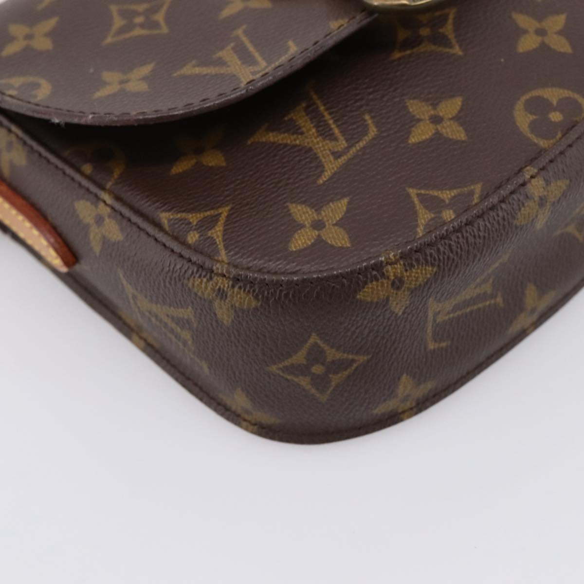 LOUIS VUITTON Monogram Saint Cloud PM Shoulder Bag M51244 LV Auth ep16035