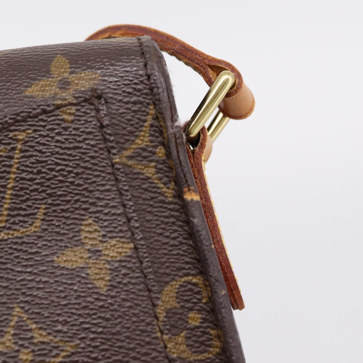 LOUIS VUITTON Monogram Saint Cloud PM Shoulder Bag M51244 LV Auth ep16035