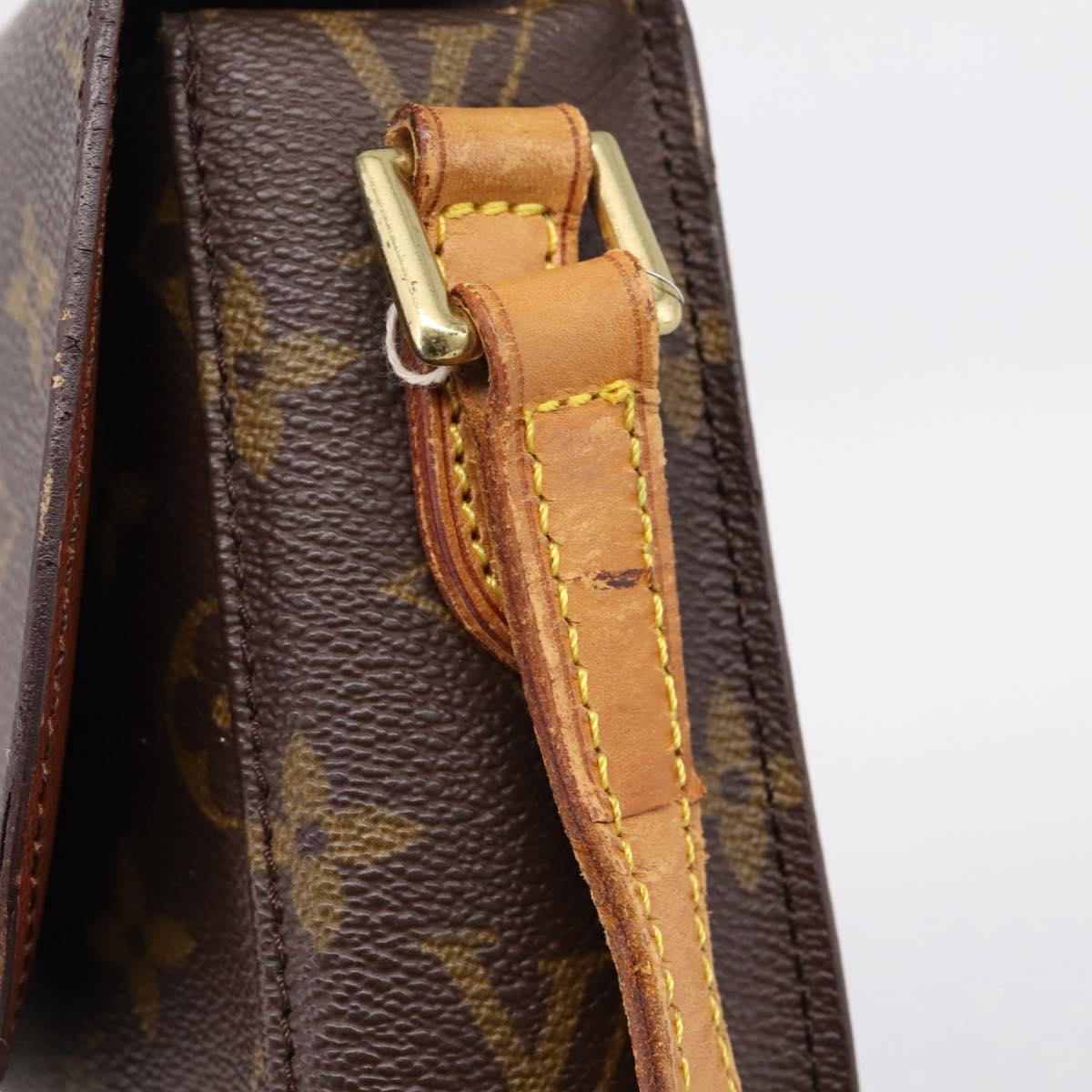 LOUIS VUITTON Monogram Saint Cloud PM Shoulder Bag M51244 LV Auth ep16035
