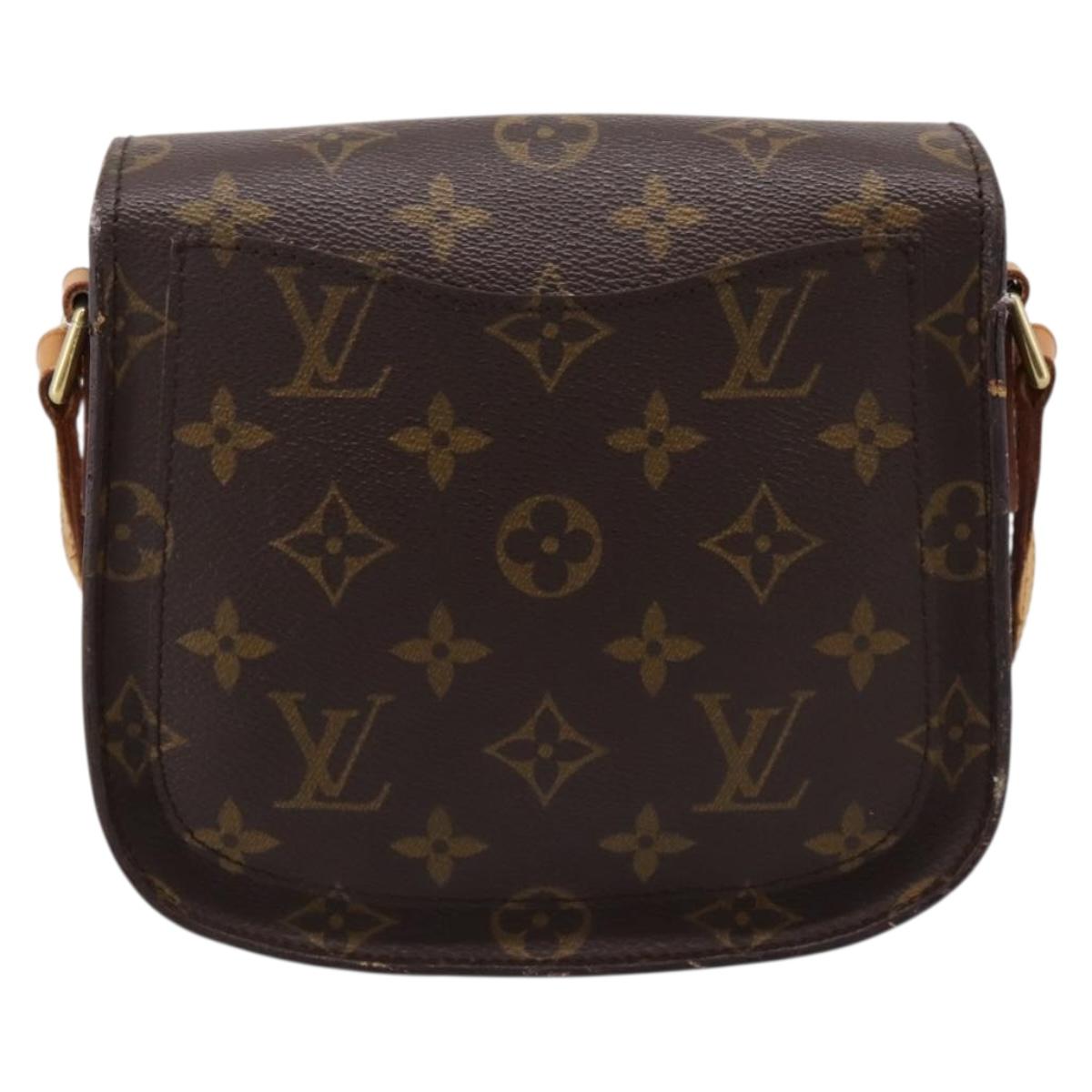 LOUIS VUITTON Monogram Saint Cloud PM Shoulder Bag M51244 LV Auth ep16035