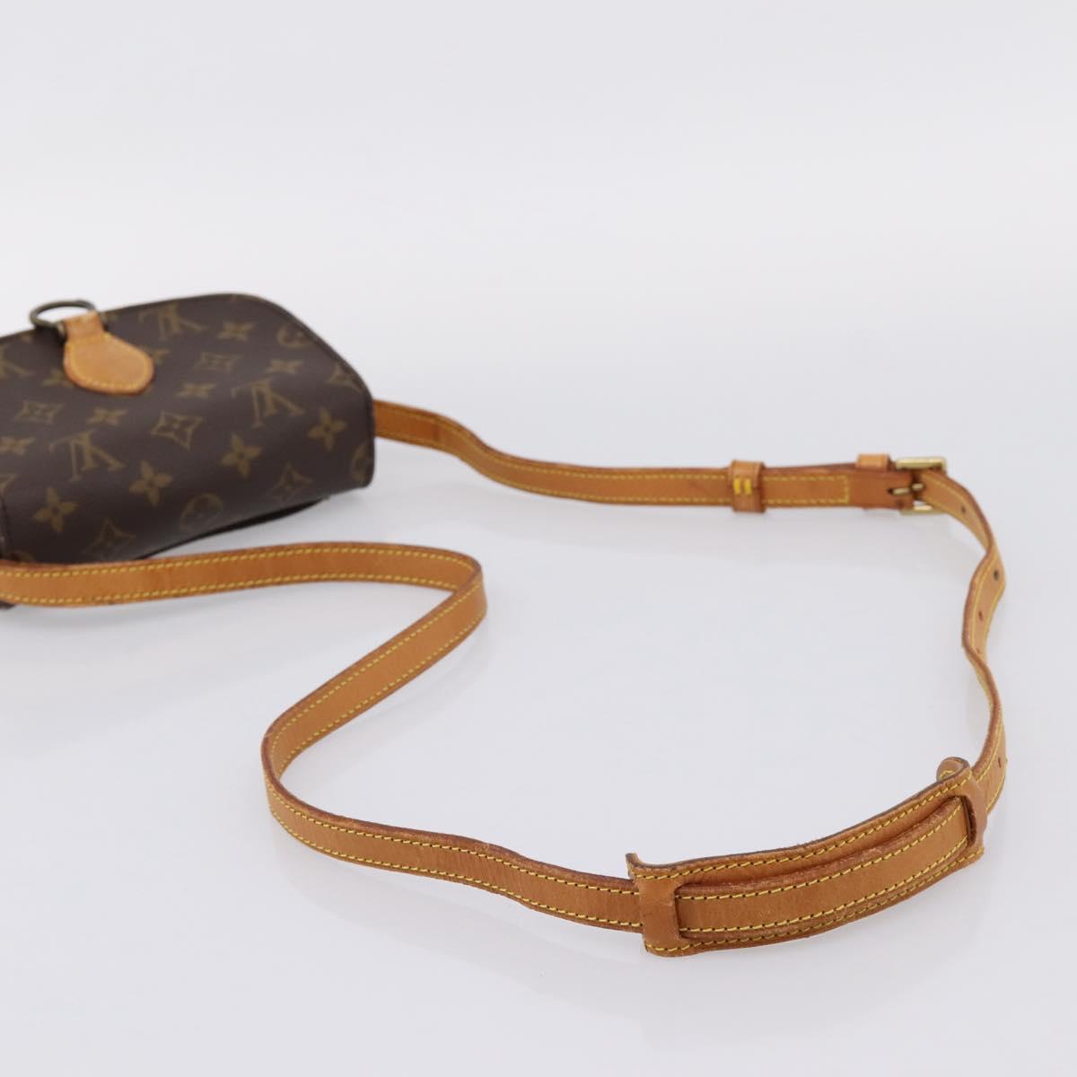 LOUIS VUITTON Monogram Saint Cloud PM Shoulder Bag M51244 LV Auth ep16035