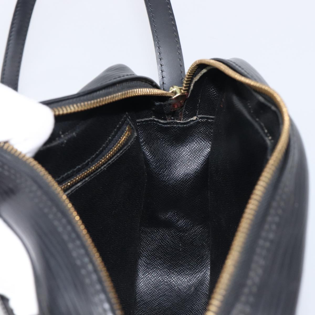 LOUIS VUITTON Epi Jeune Fille MM Shoulder Bag Black M52152 LV Auth ep16038A