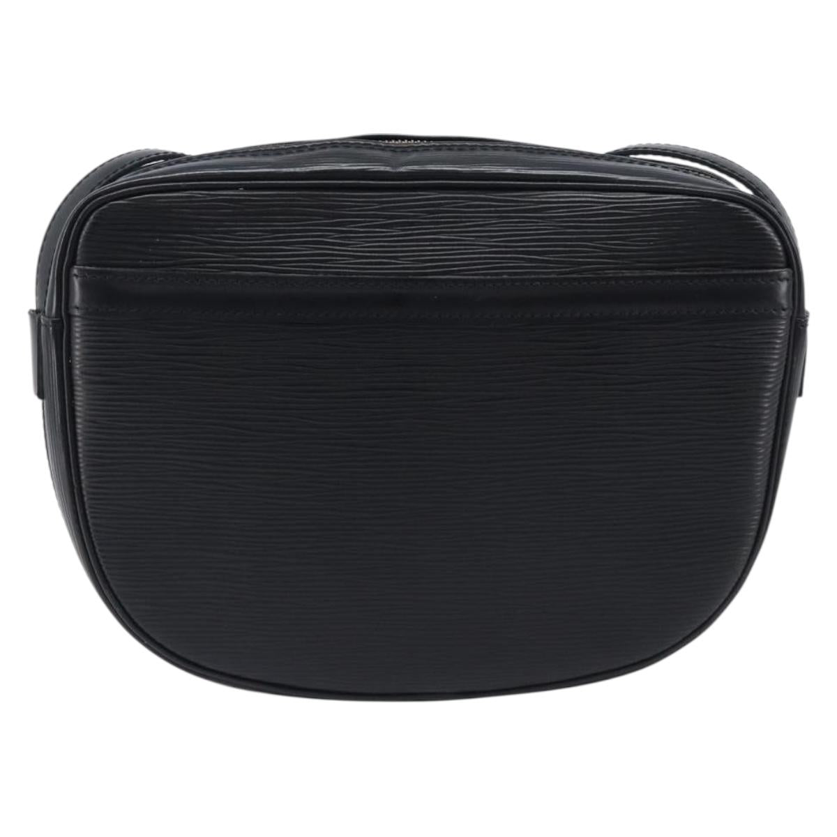 LOUIS VUITTON Epi Jeune Fille MM Shoulder Bag Black M52152 LV Auth ep16038A