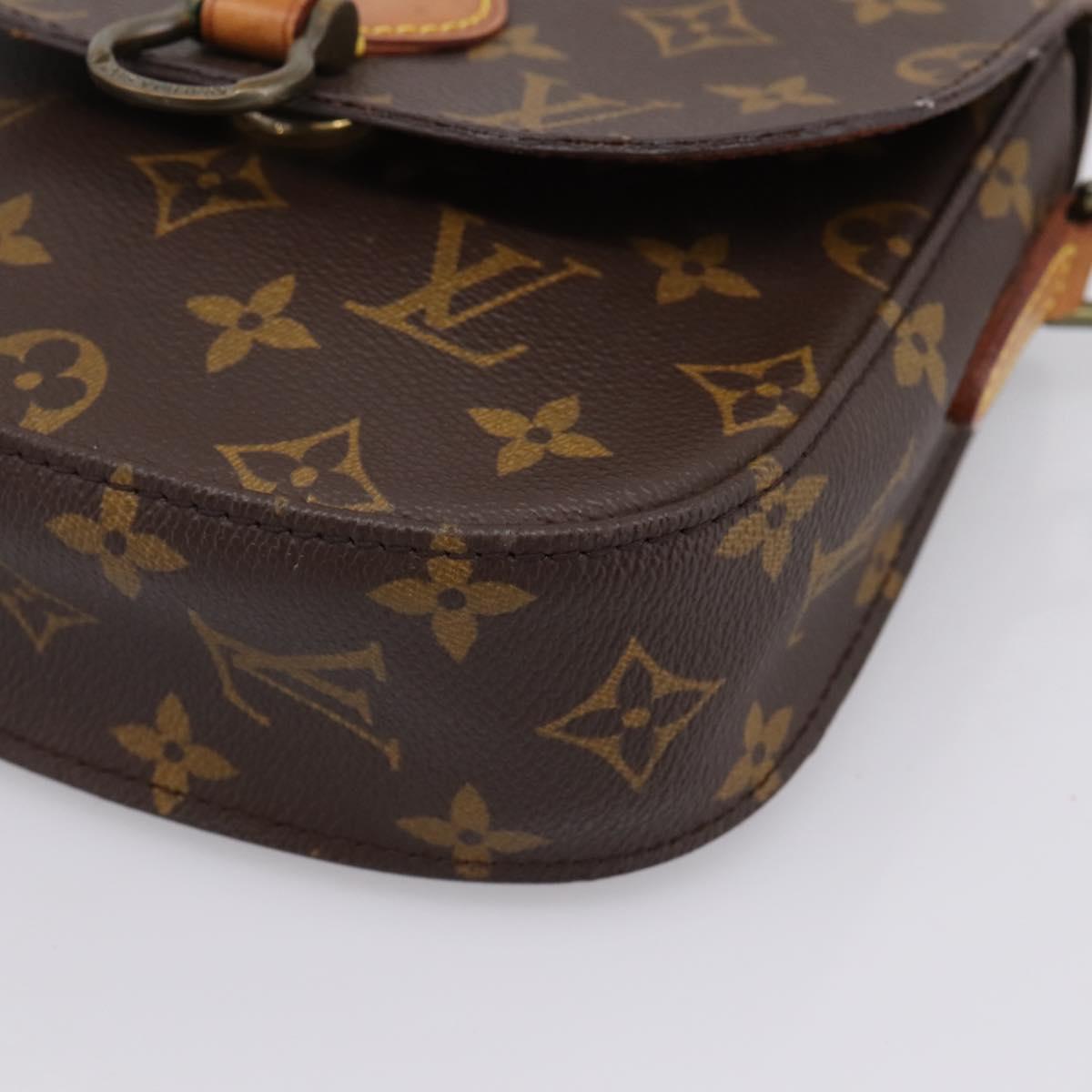 LOUIS VUITTON Monogram Saint Cloud PM Shoulder Bag M51244 LV Auth ep16039