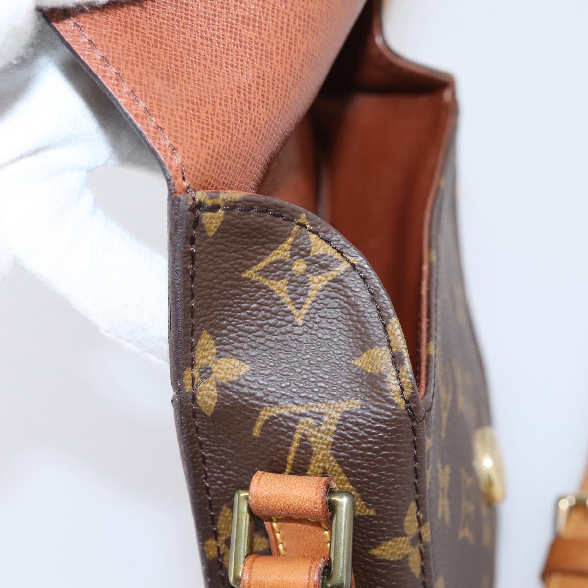 LOUIS VUITTON Monogram Saint Cloud PM Shoulder Bag M51244 LV Auth ep16039