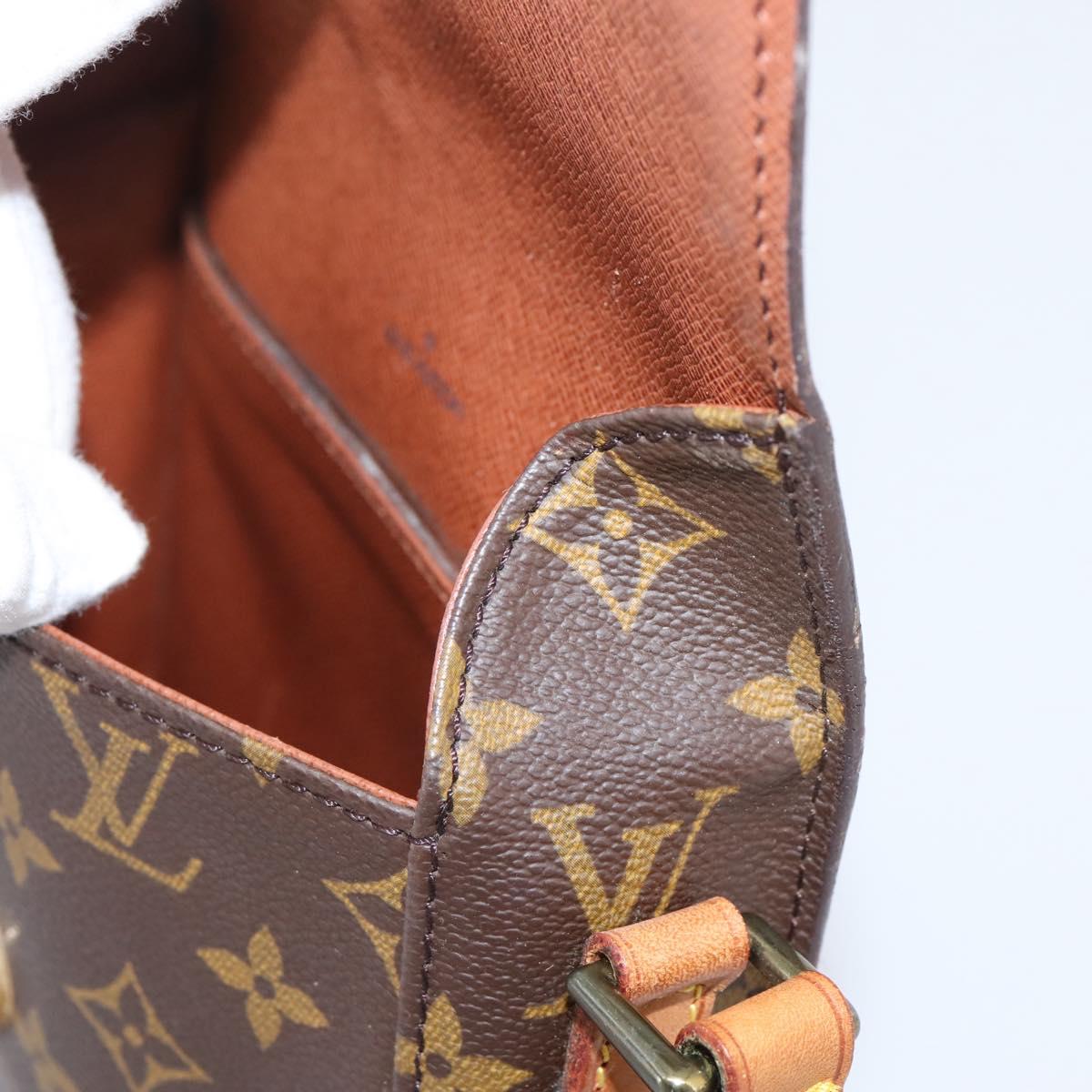 LOUIS VUITTON Monogram Saint Cloud PM Shoulder Bag M51244 LV Auth ep16039