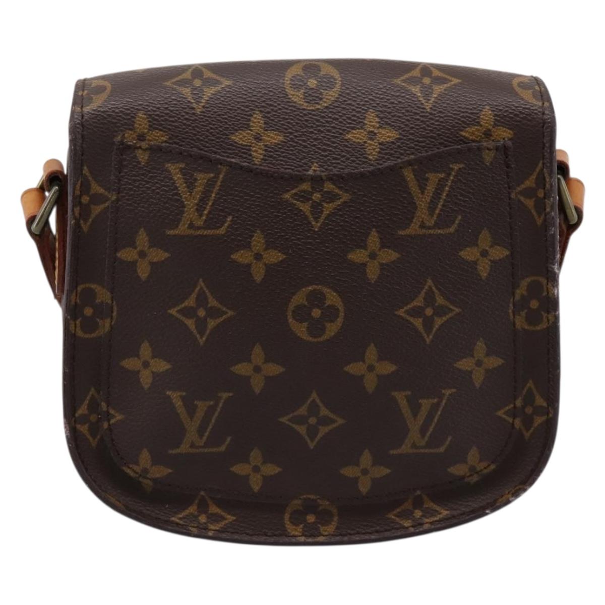 LOUIS VUITTON Monogram Saint Cloud PM Shoulder Bag M51244 LV Auth ep16039