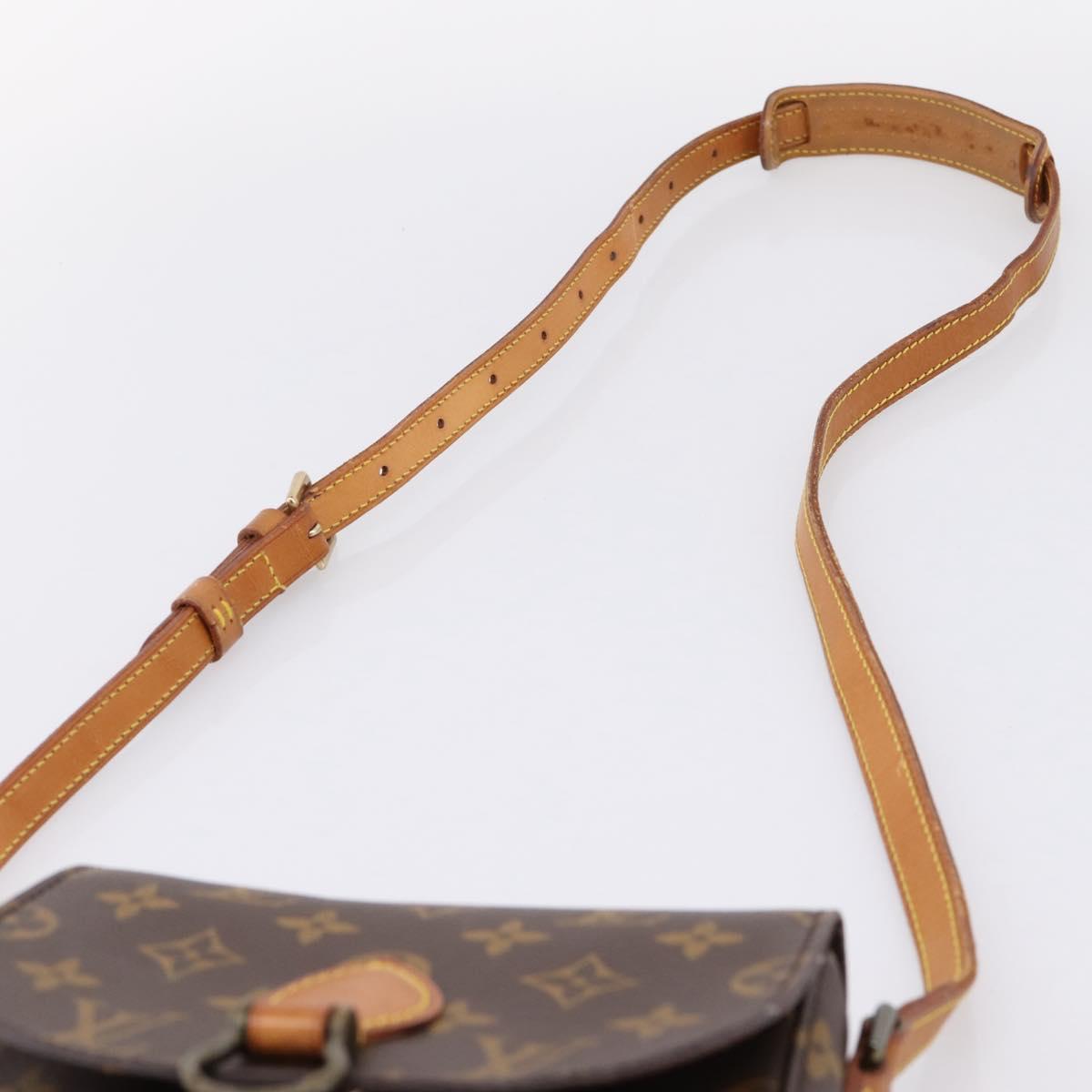 LOUIS VUITTON Monogram Saint Cloud PM Shoulder Bag M51244 LV Auth ep16039