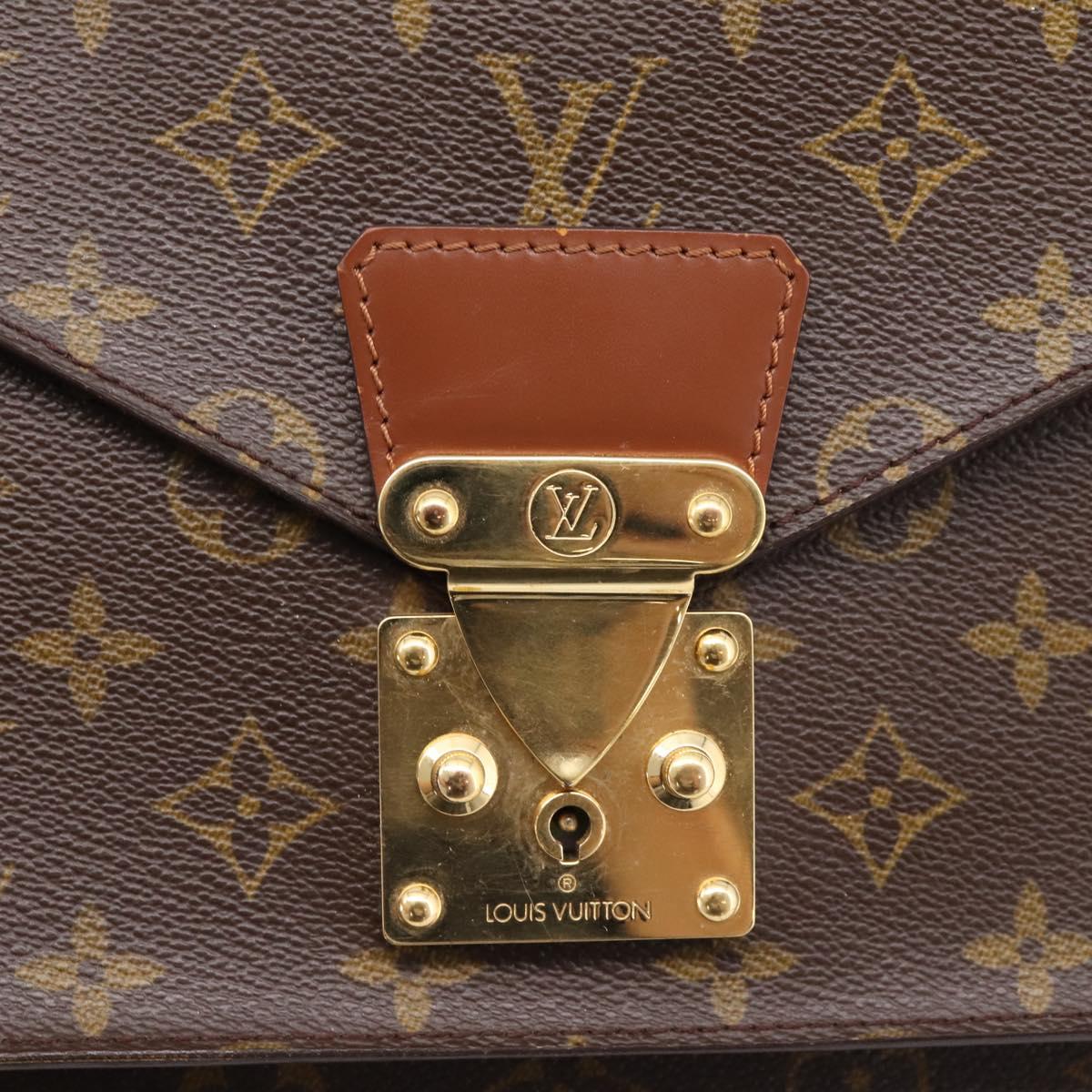 LOUIS VUITTON Monogram Monceau 28 Hand Bag M51185 LV Auth ep16040A
