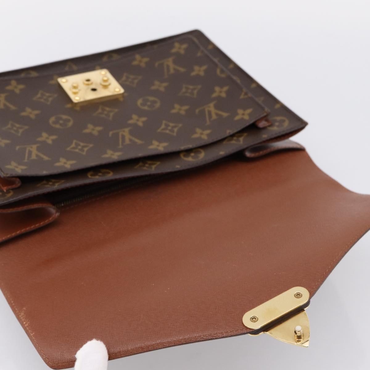 LOUIS VUITTON Monogram Monceau 28 Hand Bag M51185 LV Auth ep16040A