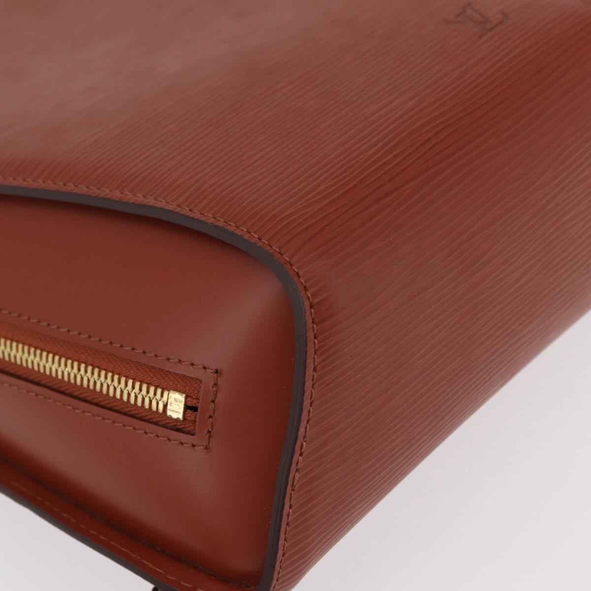 LOUIS VUITTON Epi Mabillon Backpack Brown M52233 LV Auth ep16041A