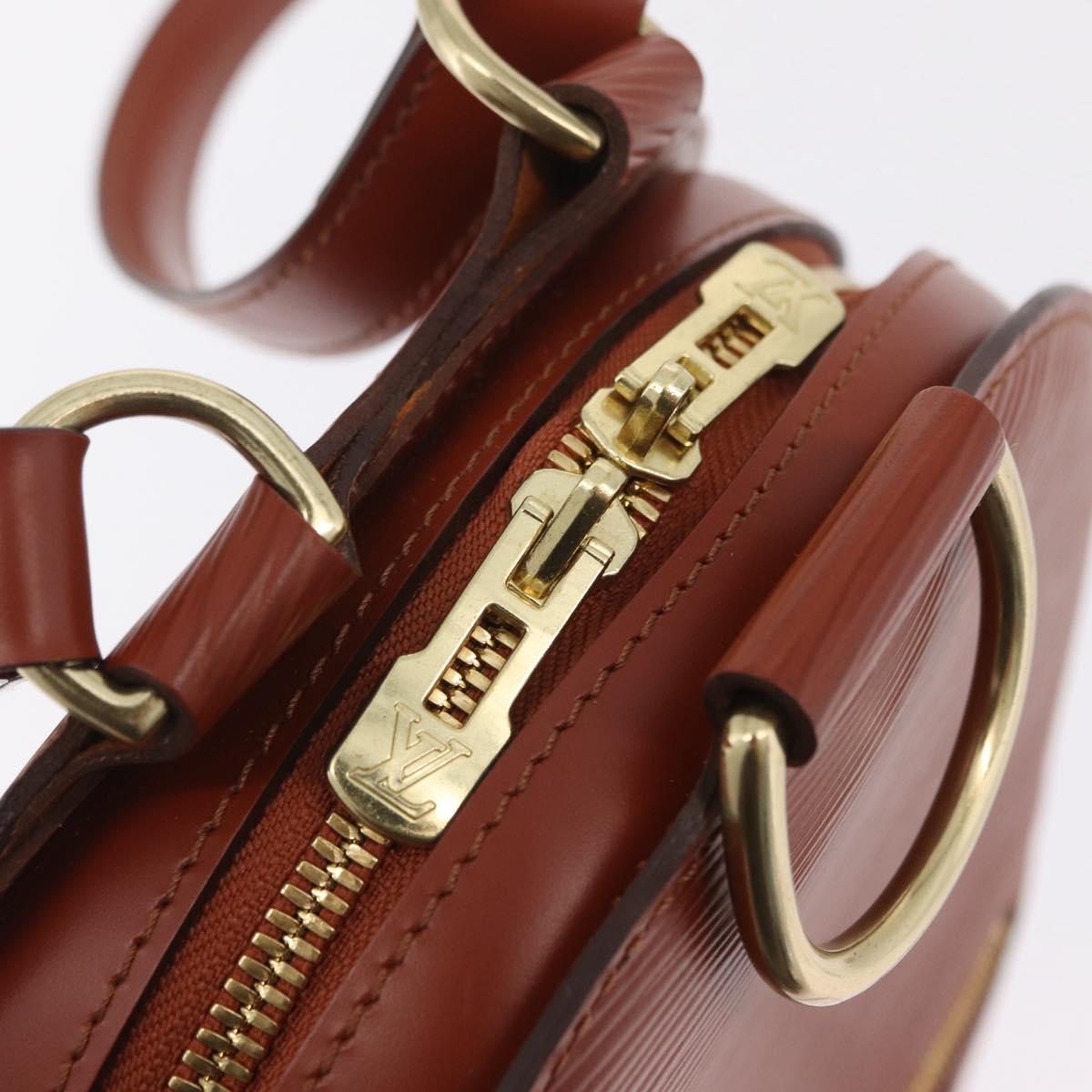 LOUIS VUITTON Epi Mabillon Backpack Brown M52233 LV Auth ep16041A