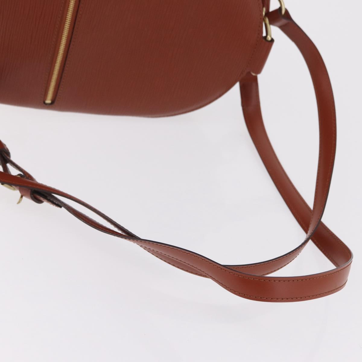 LOUIS VUITTON Epi Mabillon Backpack Brown M52233 LV Auth ep16041A