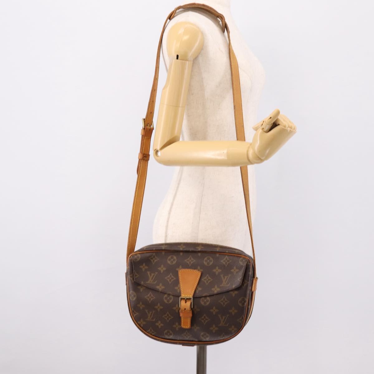 LOUIS VUITTON Monogram Jeune Fille MM Shoulder Bag M51226 LV Auth ep16044