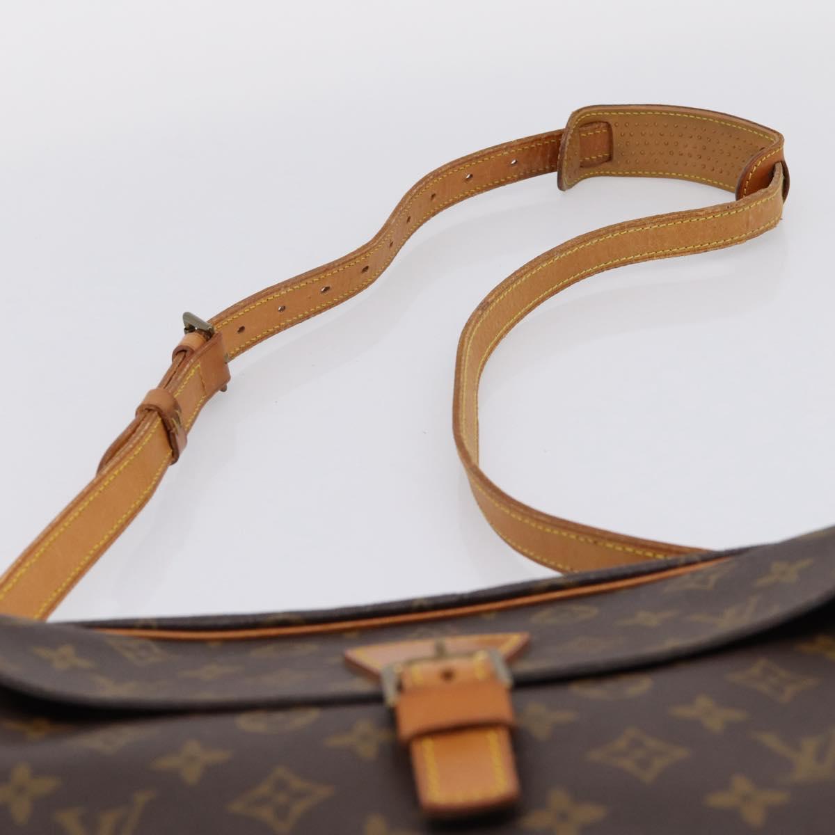 LOUIS VUITTON Monogram Jeune Fille MM Shoulder Bag M51226 LV Auth ep16044