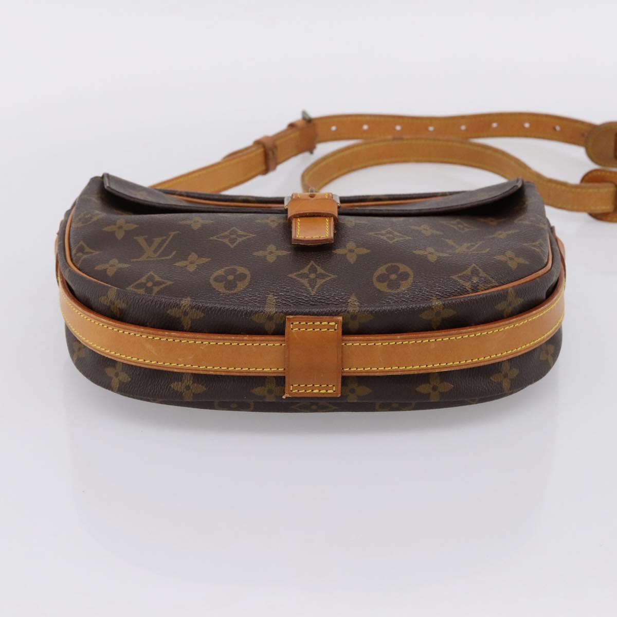 LOUIS VUITTON Monogram Jeune Fille MM Shoulder Bag M51226 LV Auth ep16044