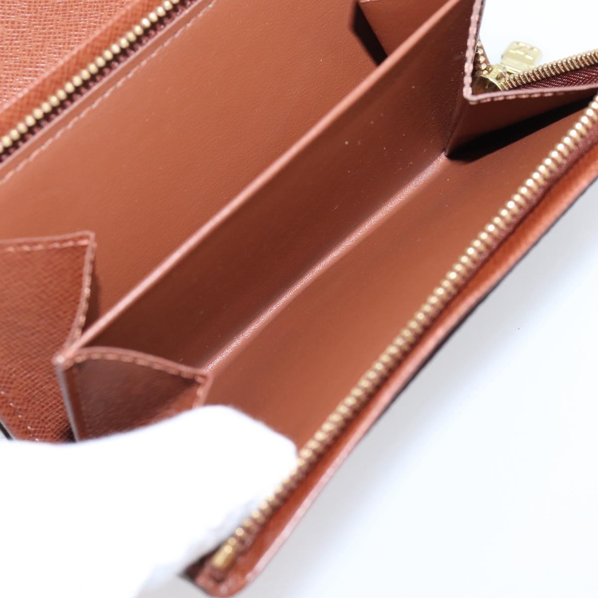 LOUIS VUITTON Monogram Porte Monnaie Billets Tresor Wallet M61730 Auth ep16045A