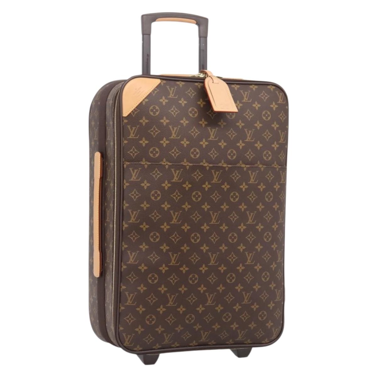 LOUIS VUITTON Monogram Pegas 55 Suitcase M23294 LV Auth ep16048A