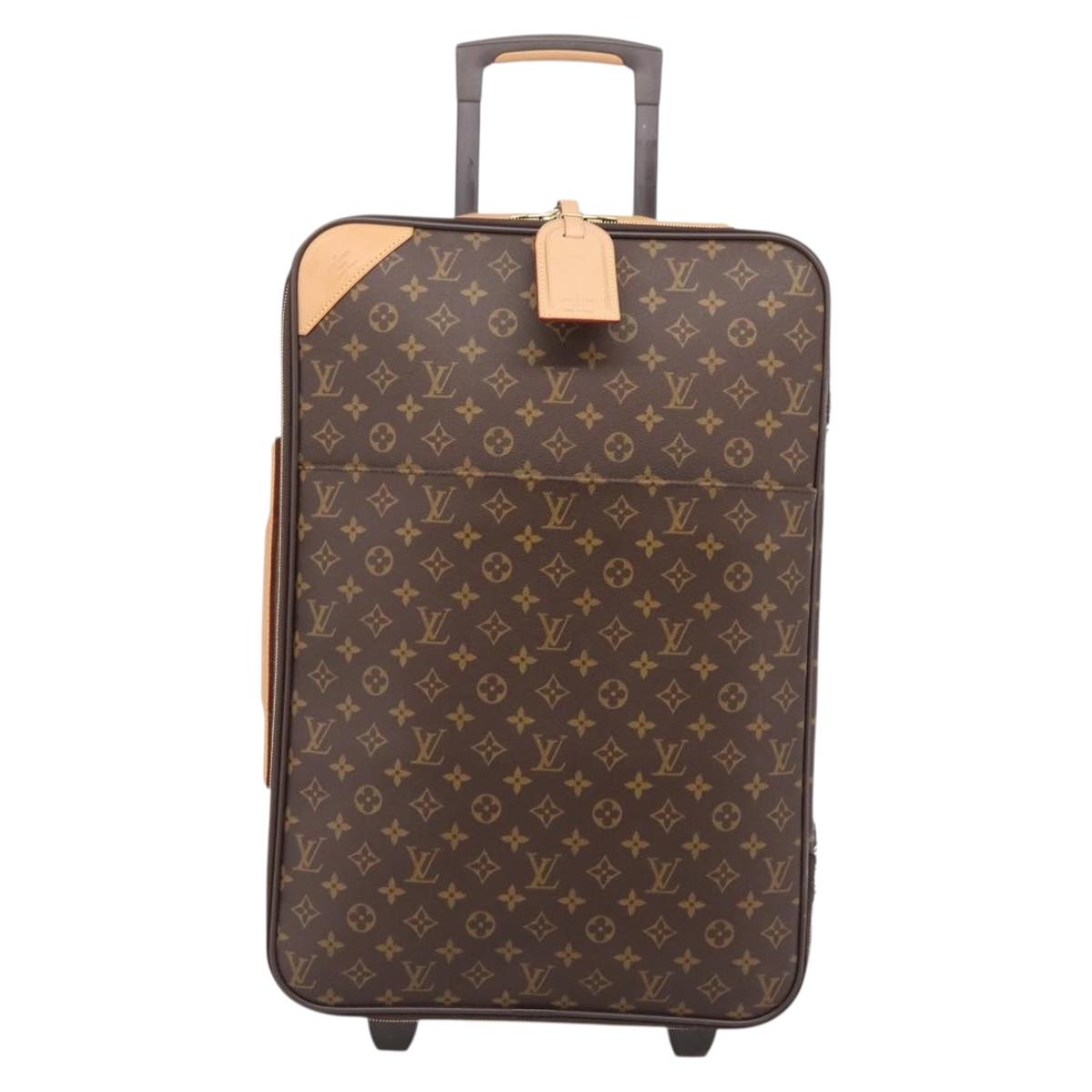 LOUIS VUITTON Monogram Pegas 55 Suitcase M23294 LV Auth ep16048A
