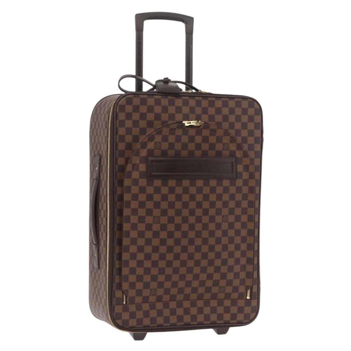 LOUIS VUITTON Damier Ebene Pegas 55 Suitcase N23294 LV Auth ep16054A