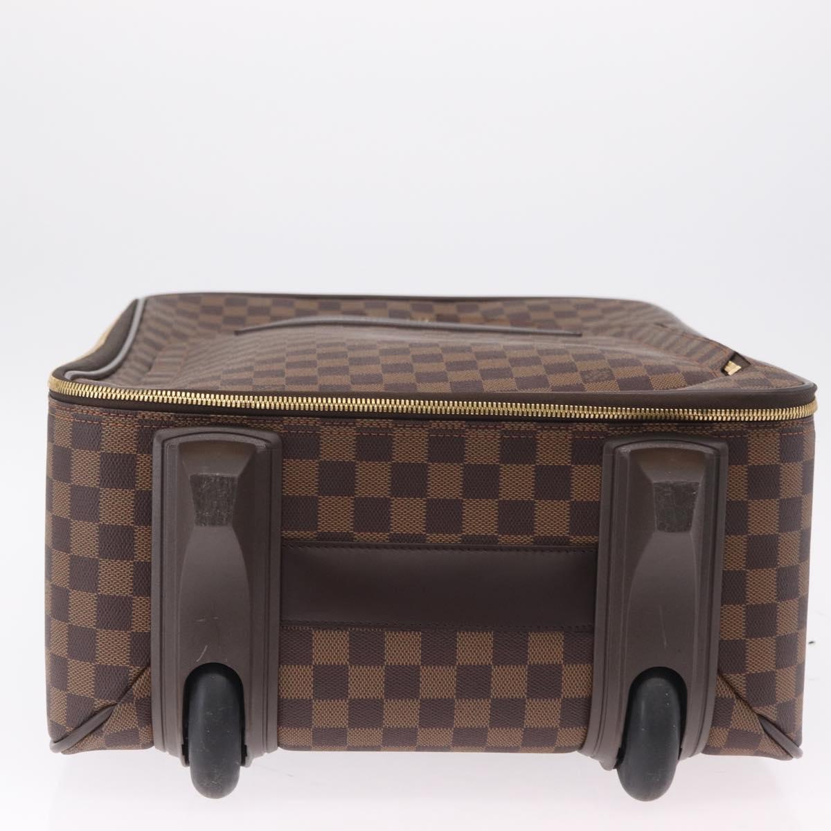 LOUIS VUITTON Damier Ebene Pegas 55 Suitcase N23294 LV Auth ep16054A