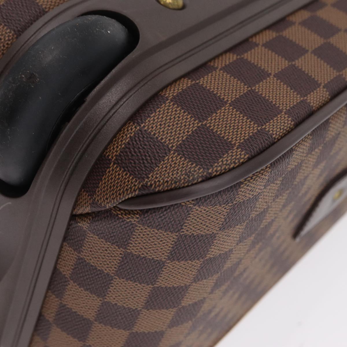 LOUIS VUITTON Damier Ebene Pegas 55 Suitcase N23294 LV Auth ep16054A