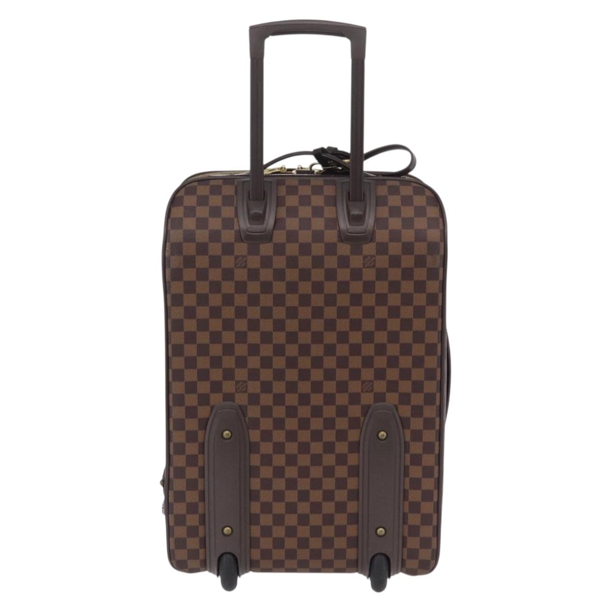LOUIS VUITTON Damier Ebene Pegas 55 Suitcase N23294 LV Auth ep16054A