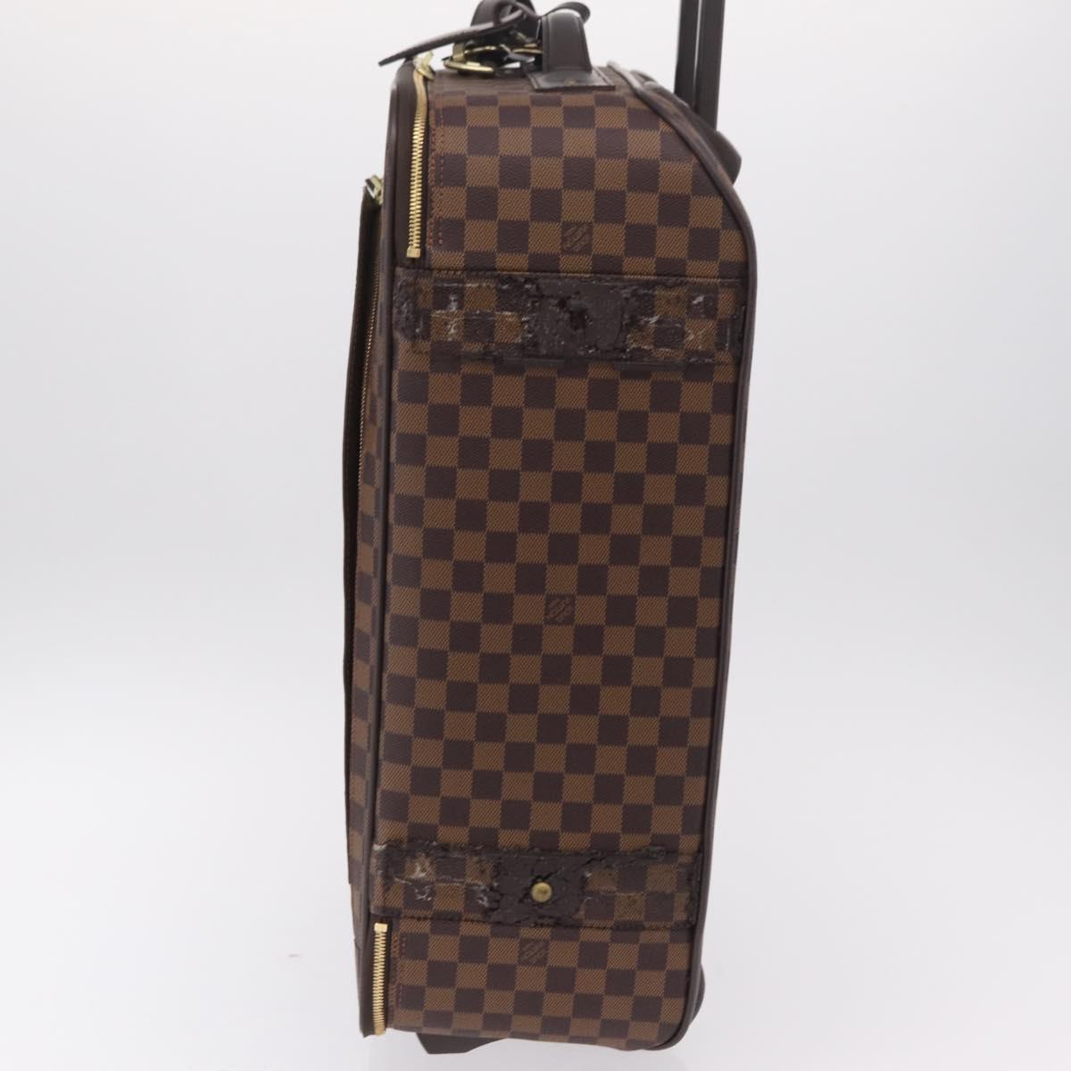 LOUIS VUITTON Damier Ebene Pegas 55 Suitcase N23294 LV Auth ep16054A