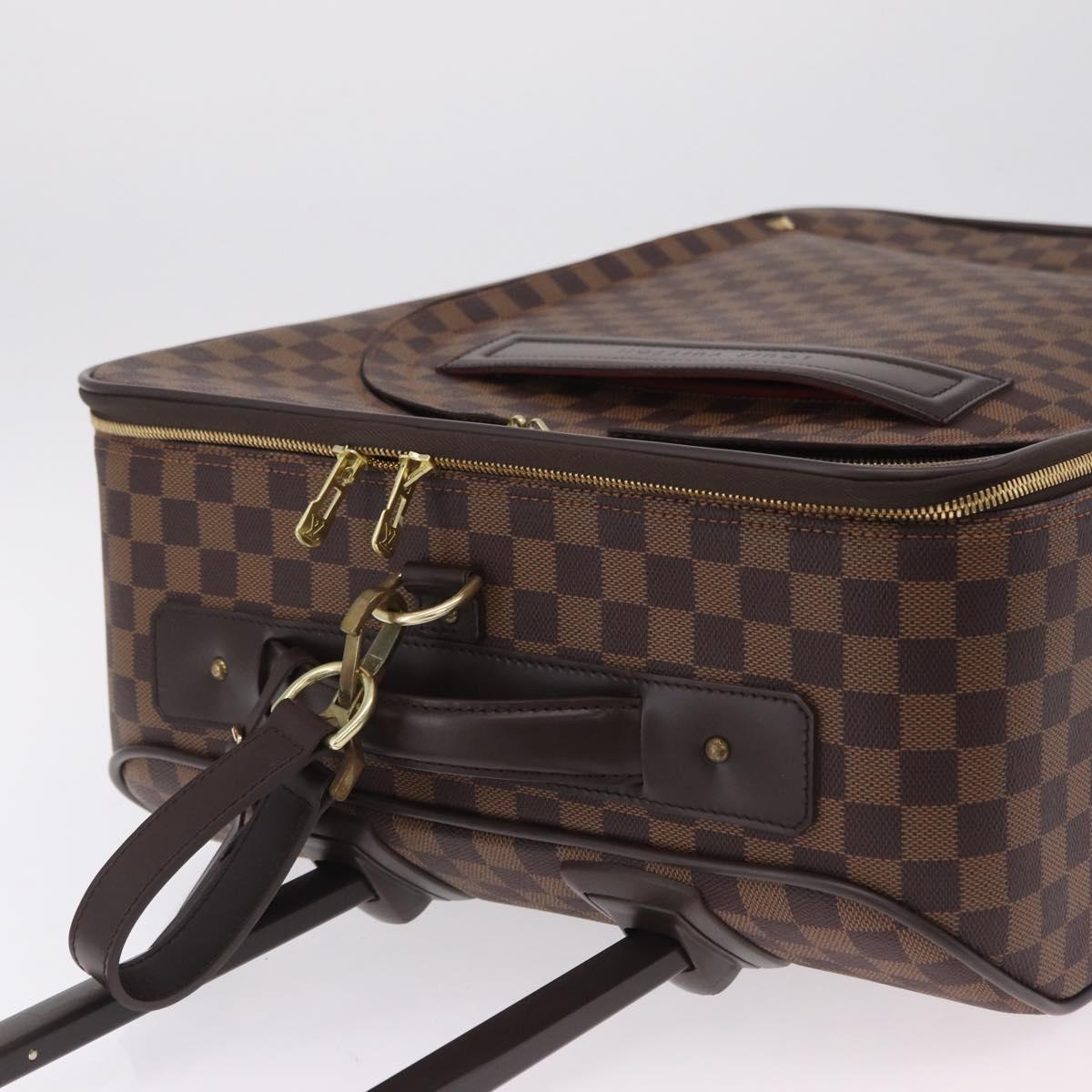 LOUIS VUITTON Damier Ebene Pegas 55 Suitcase N23294 LV Auth ep16054A