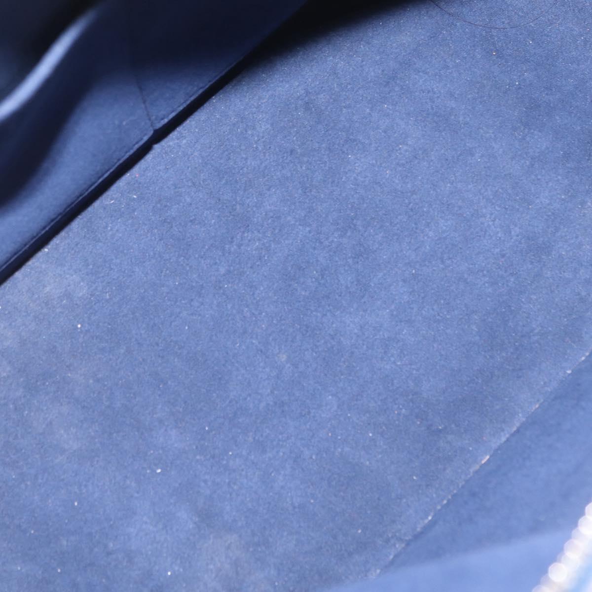 LOUIS VUITTON Epi Alma PM Hand Bag Indigo M40620 LV Auth ep16057V