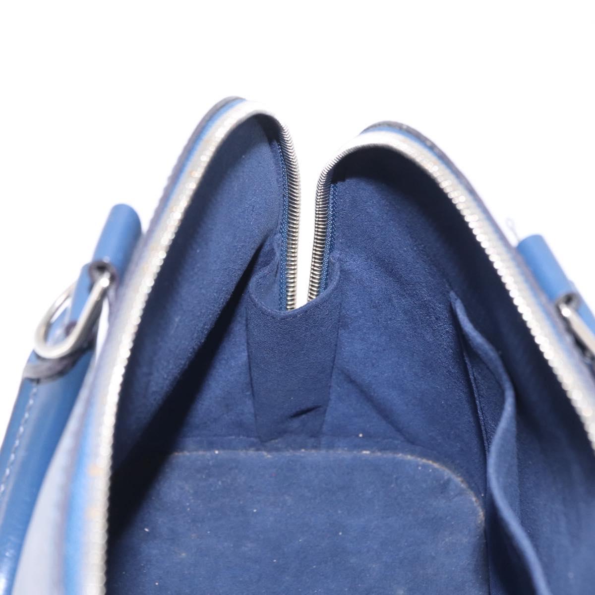 LOUIS VUITTON Epi Alma PM Hand Bag Indigo M40620 LV Auth ep16057V