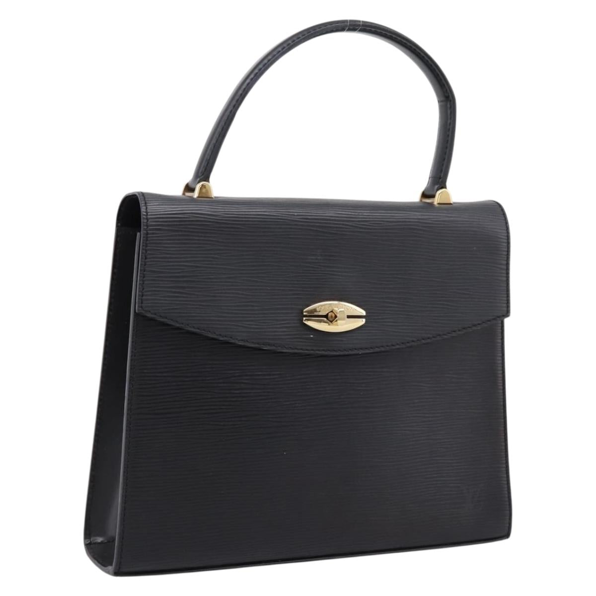 LOUIS VUITTON Epi Malesherbes Hand Bag Black M52372 LV Auth ep16058A