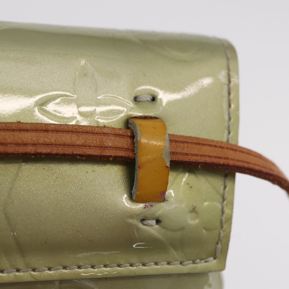 LOUIS VUITTON Monogram Vernis Walker Wallet Gris M91031 LV Auth ep16063