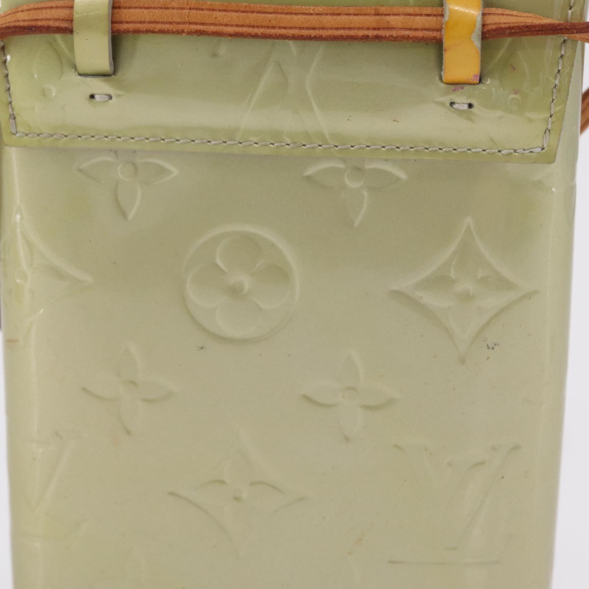 LOUIS VUITTON Monogram Vernis Walker Wallet Gris M91031 LV Auth ep16063