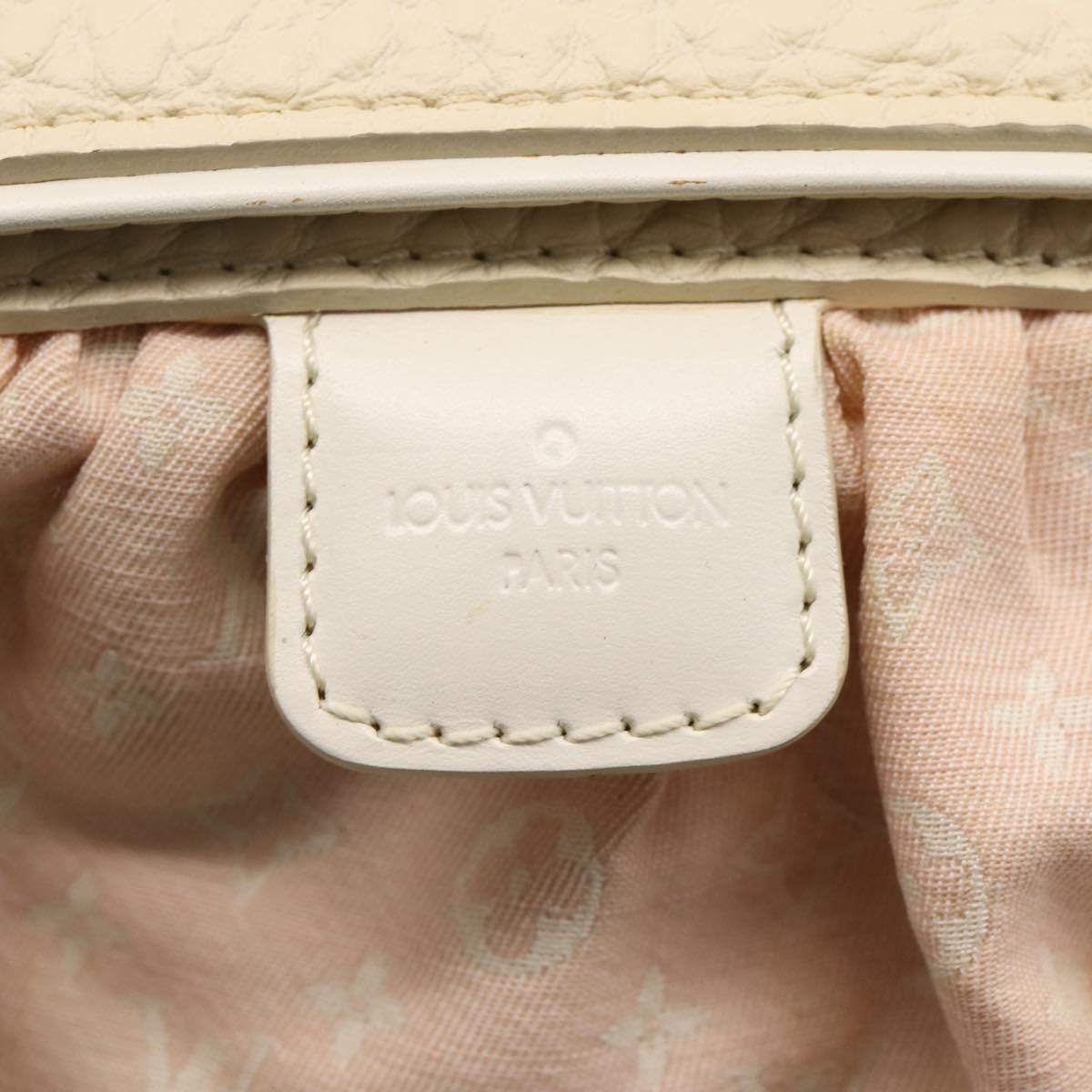 LOUIS VUITTON Monogram Mini Lin Trapeze GM Hand Bag Rose M40064 LV Auth ep16082