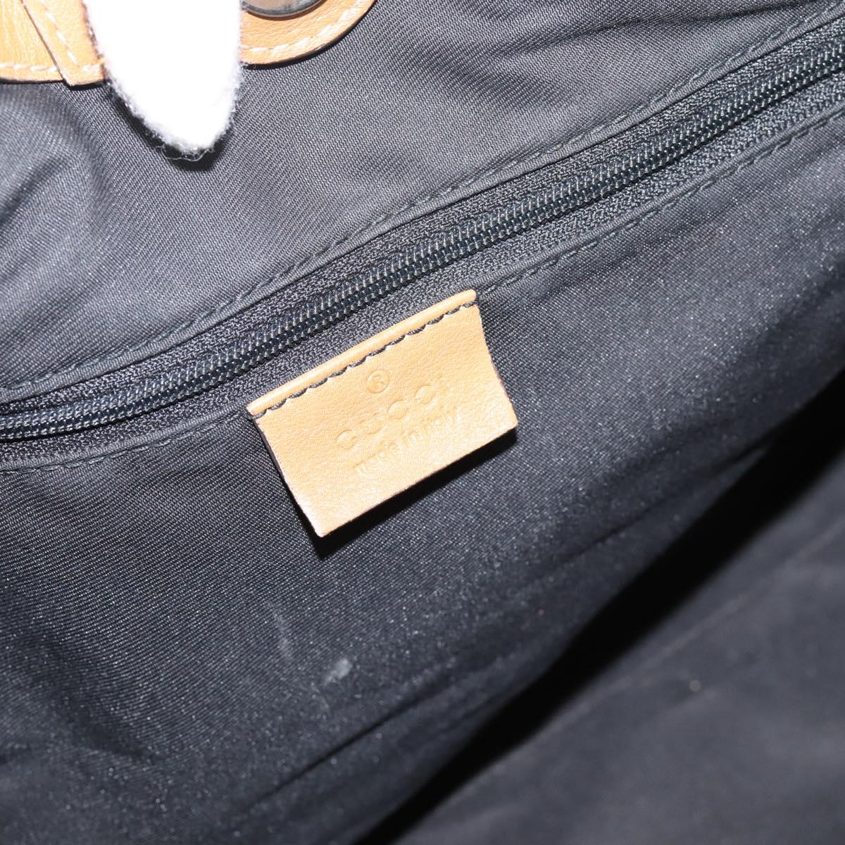 GUCCI Diamante Sukey Hand Bag Canvas Beige Gold 211944 Auth ep16091