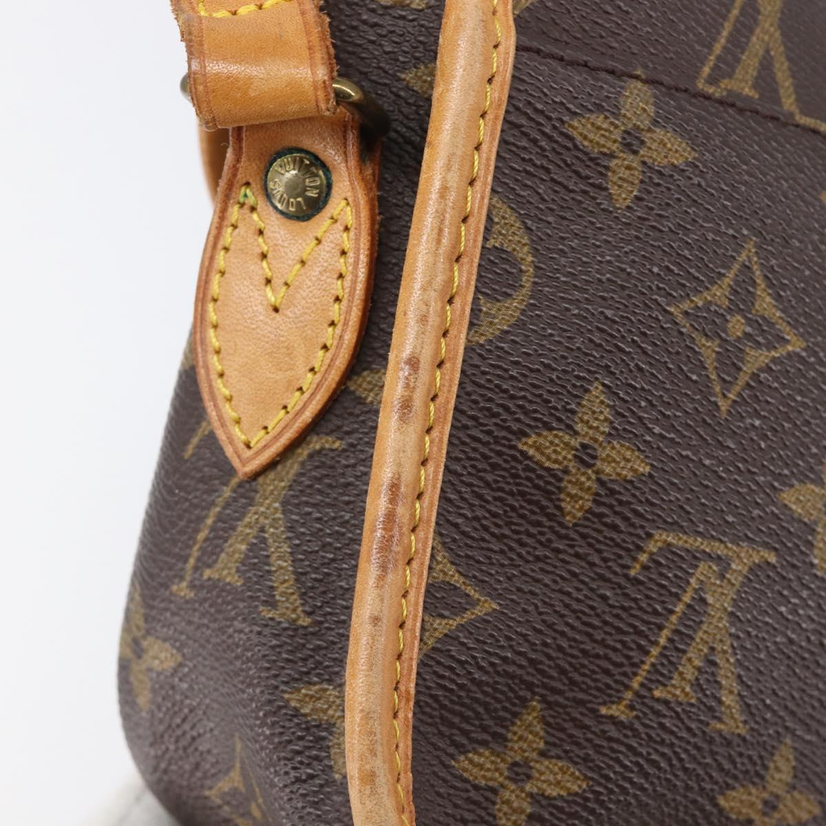 LOUIS VUITTON Monogram Gibeciere PM Shoulder Bag M42248 LV Auth ep16092A