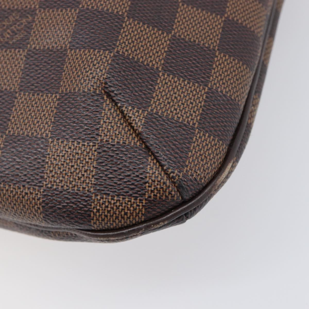 LOUIS VUITTON Damier Ebene Bloomsbury PM Shoulder Bag N42251 LV Auth ep16096