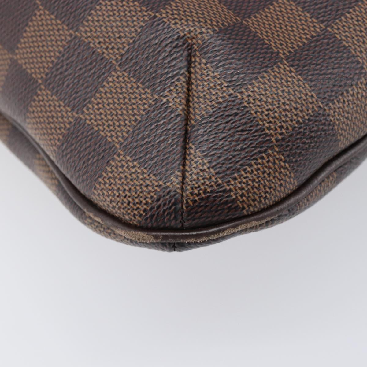 LOUIS VUITTON Damier Ebene Bloomsbury PM Shoulder Bag N42251 LV Auth ep16096