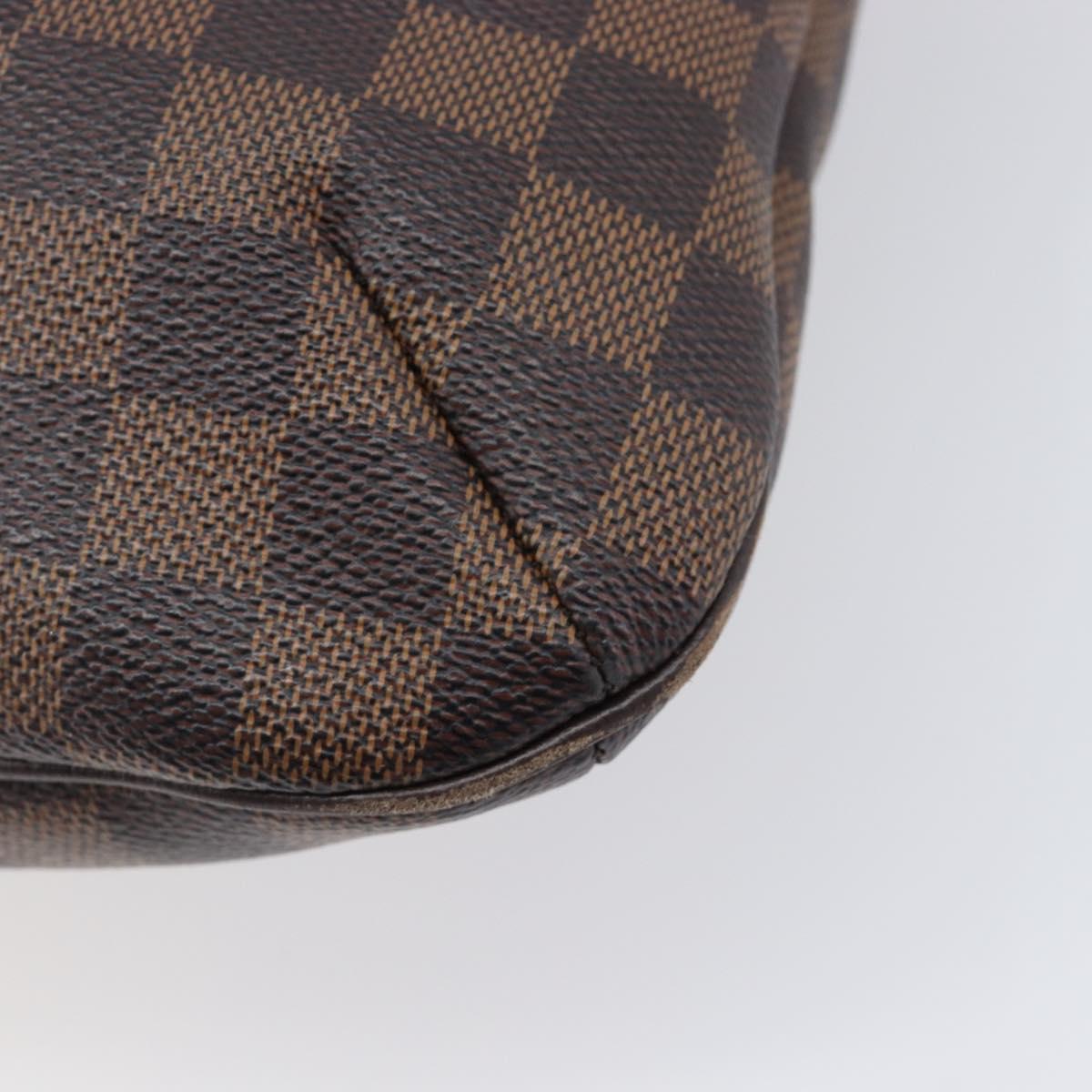 LOUIS VUITTON Damier Ebene Bloomsbury PM Shoulder Bag N42251 LV Auth ep16096