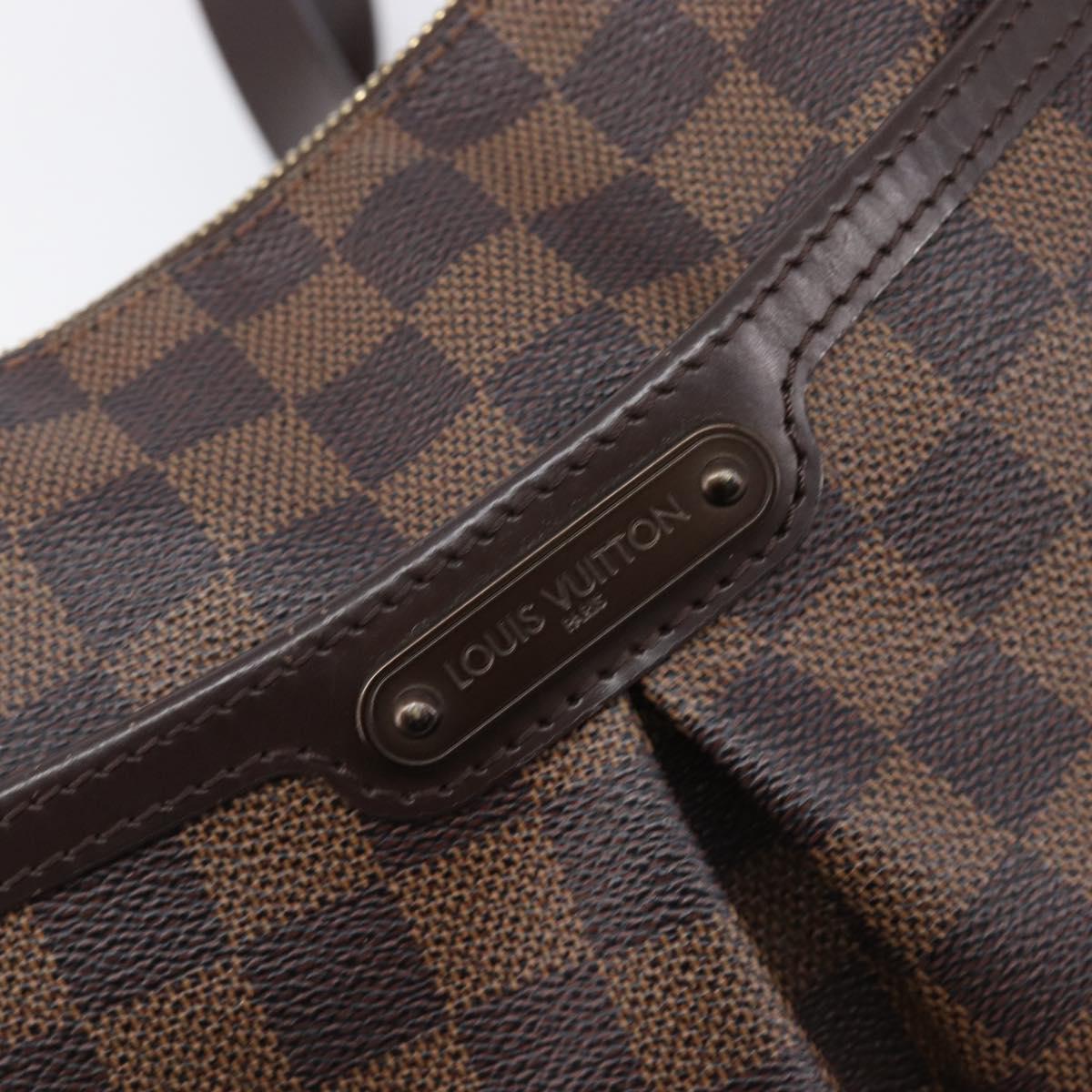 LOUIS VUITTON Damier Ebene Bloomsbury PM Shoulder Bag N42251 LV Auth ep16096
